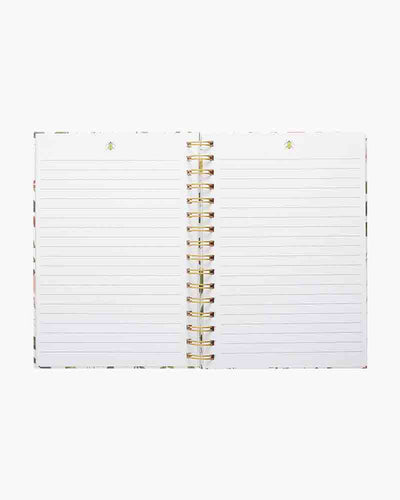 Romantic Perforated Spiral Journal with Pen