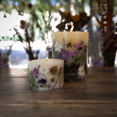 Black Currant & Bay Petite Oval Botanical Candle