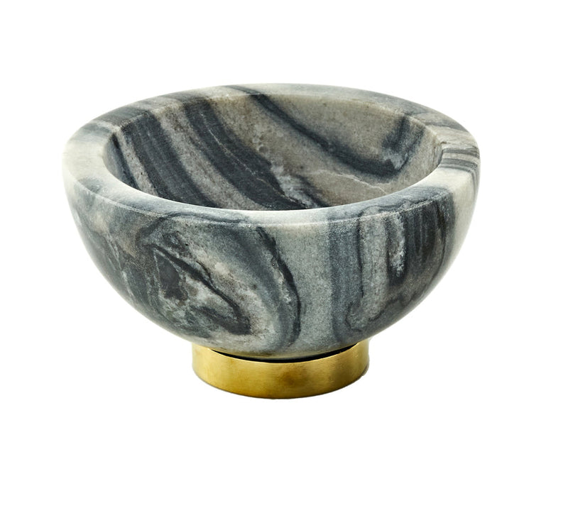 Mini Marble Black Candy Bowl