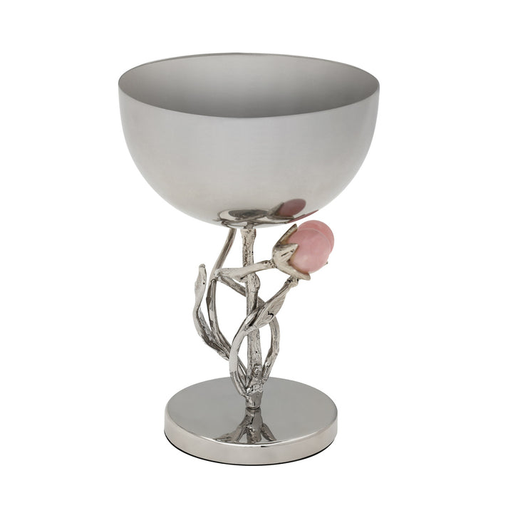 Hyaline Pink Footed Nut Bowl