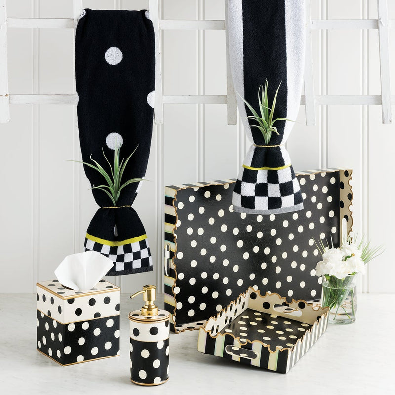 Courtly Stripe Hand Towel