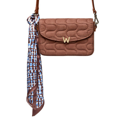 Mimi Swirl Cross Body Bag with Scarf