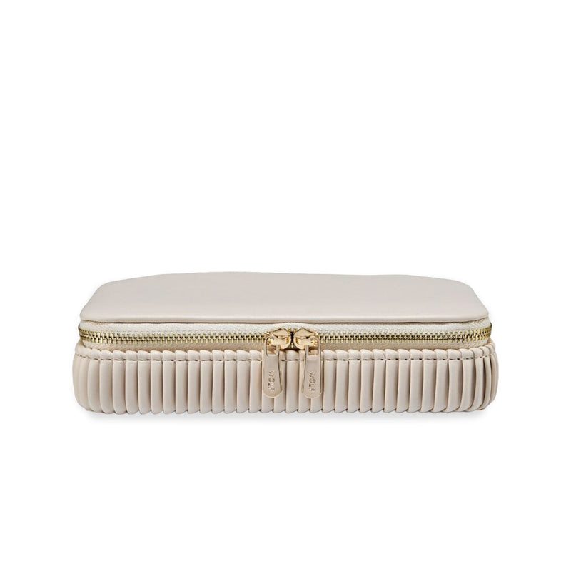Wolf Bella Zip Case in Bone
