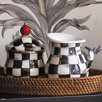 Courtly Check Creamer