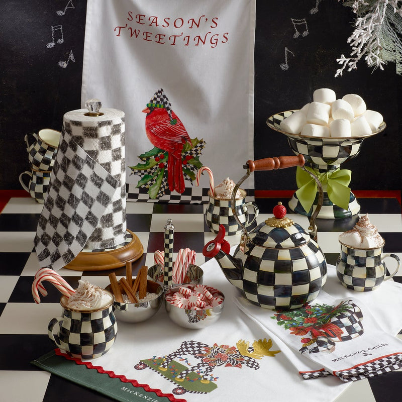 Courtly Check Whistling Tea Kettle