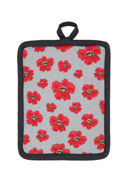 Mu Kitchen Potholder- New Poppy