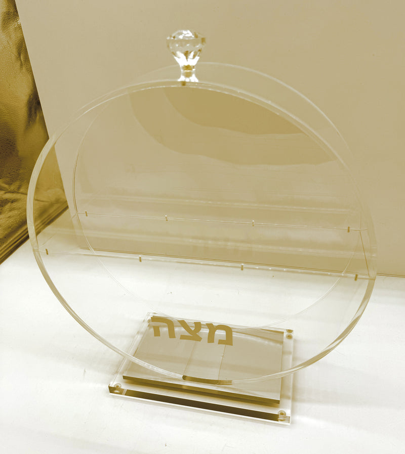 Classic Matzah Holder - Gold