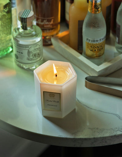 9oz Prosecco Hexagonal Candle