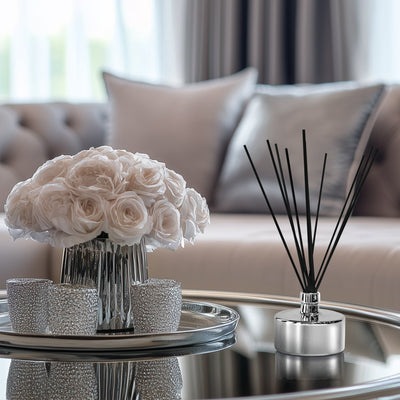 Glistening Silver Reed Diffuser