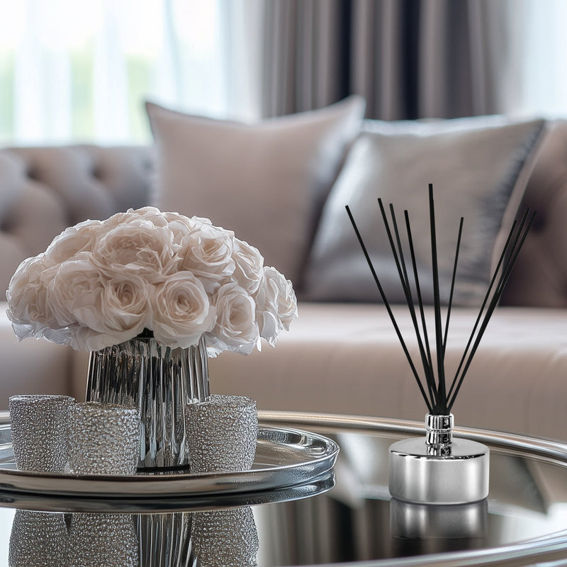 Glistening Silver Reed Diffuser