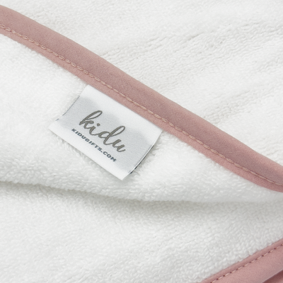 Baby Pink Hooded Towel