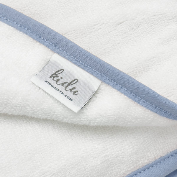 Baby Blue Hooded Towel