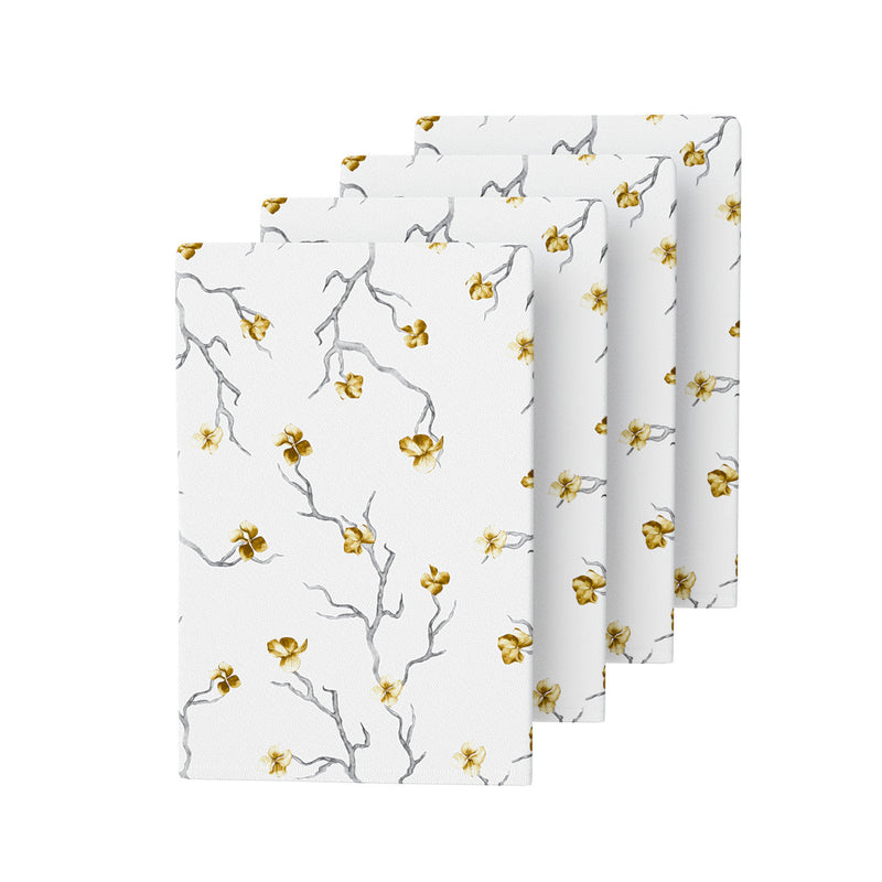 Golden Branch Napkins (4-Pack)