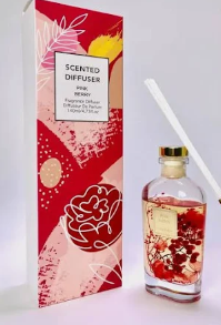 140ml Botanical Reed fragrance diffuser, PINK BERRY