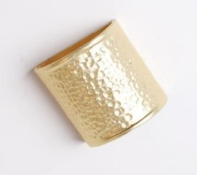 Hammered Gold Napkin Ring