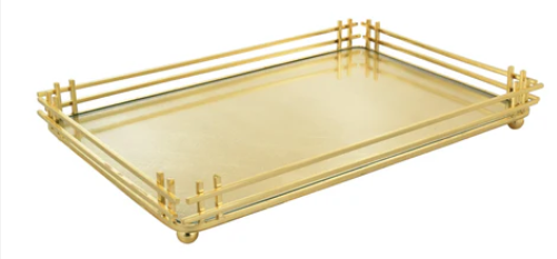 Horizon Candle/Serving Tray Gold