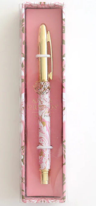 Pink Damask Gift Pen