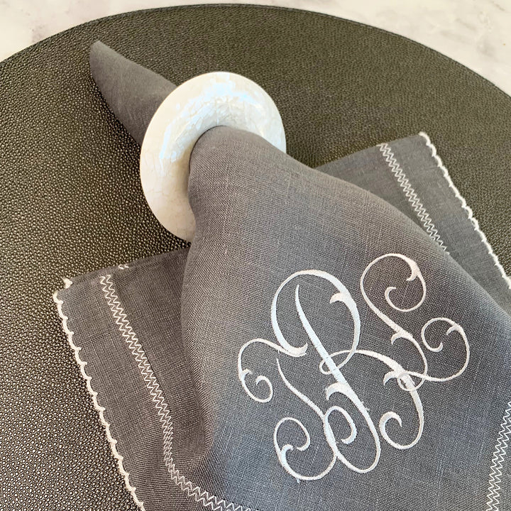 Shell Disk Pearl Napkin Ring