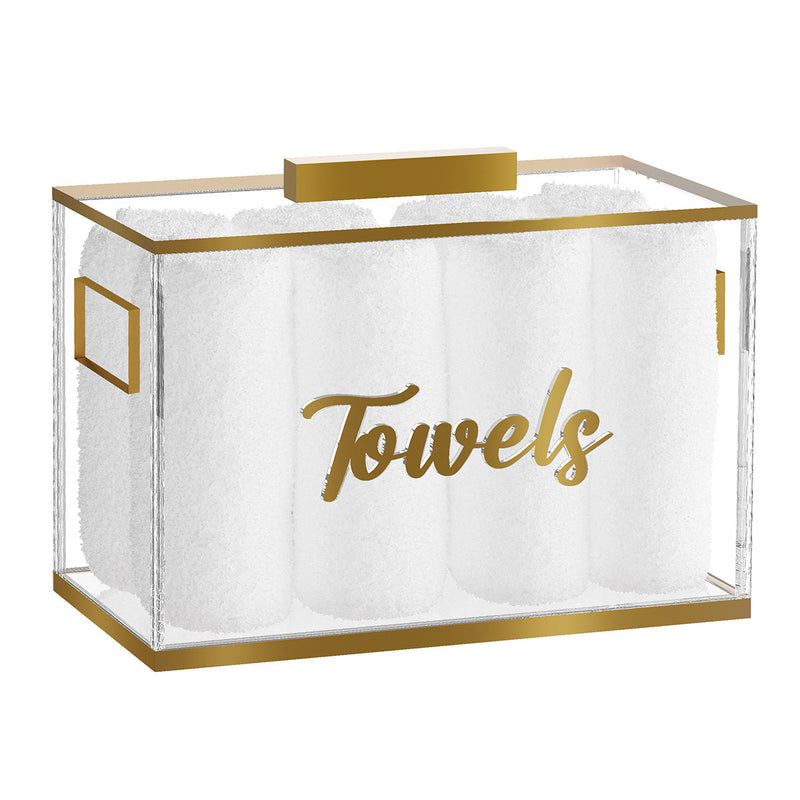 Signature Edged Towel Box