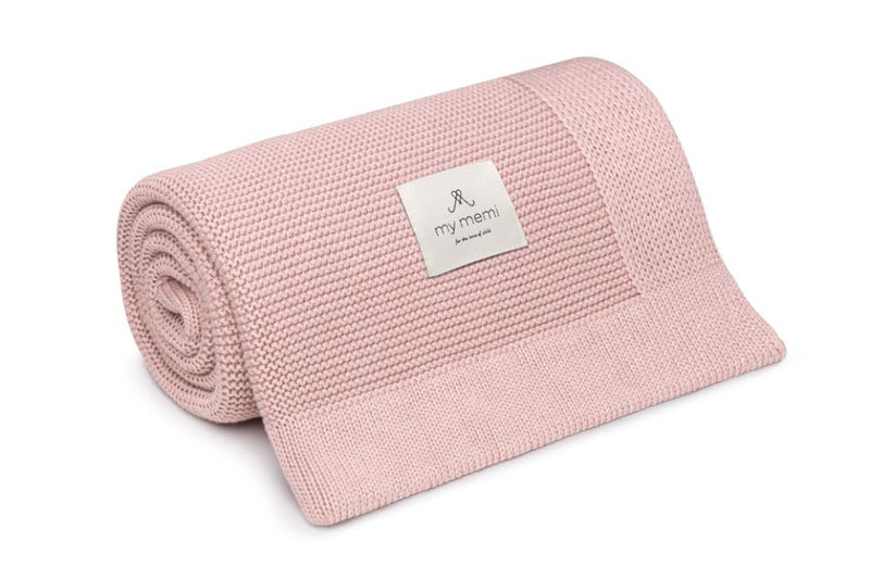 Bamboo Blanket 80x100 Powder Pink - classic