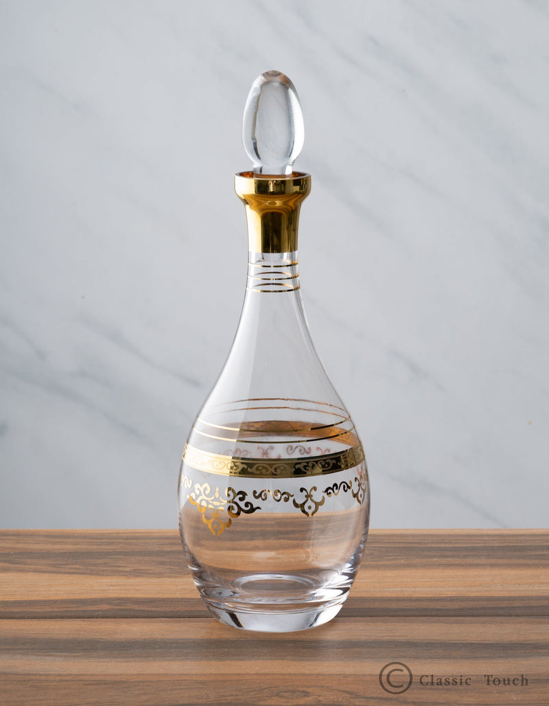 Liquor Bottle Gold Design