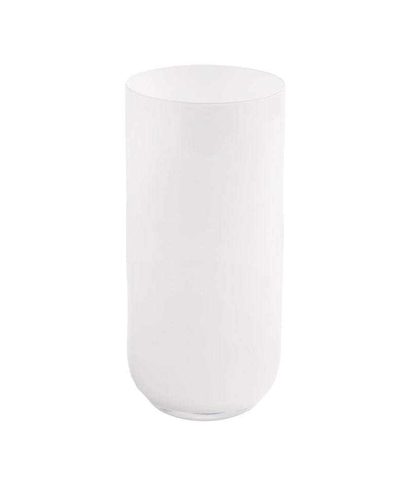 Set of 6 White Water Tumblers, Fills 14 oz