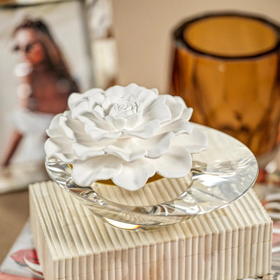 Dream Porcelain Diffuser Crystal Edition - Moroccan Peony