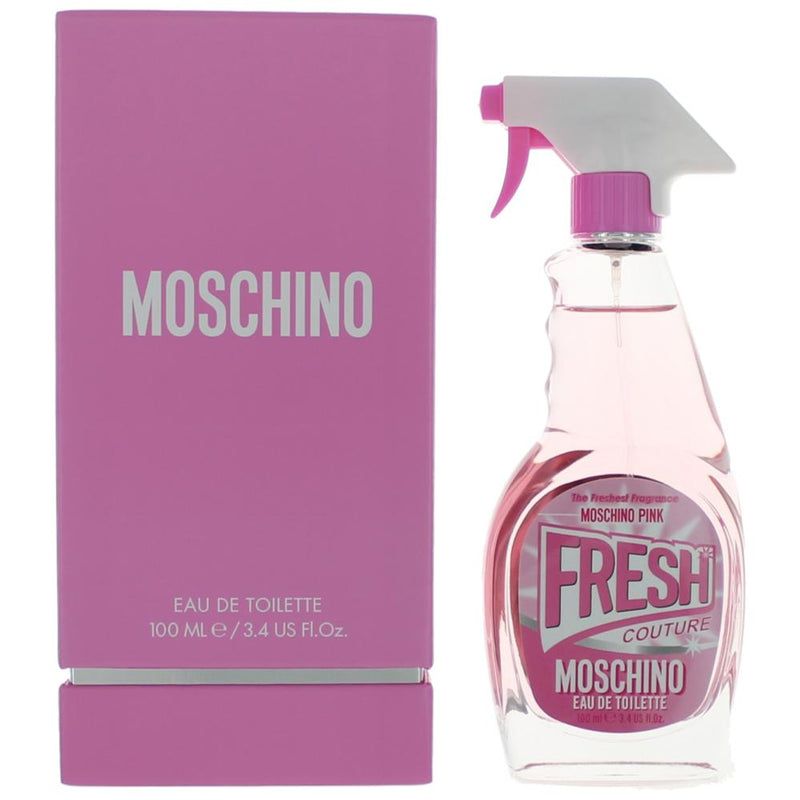 Moschino Pink Fresh Couture Perfume for Women - Eau de Toilette Spray 3.4 oz