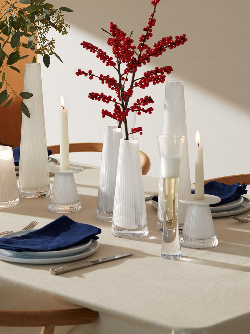 Beacon Candleholder/Vase H8.75in