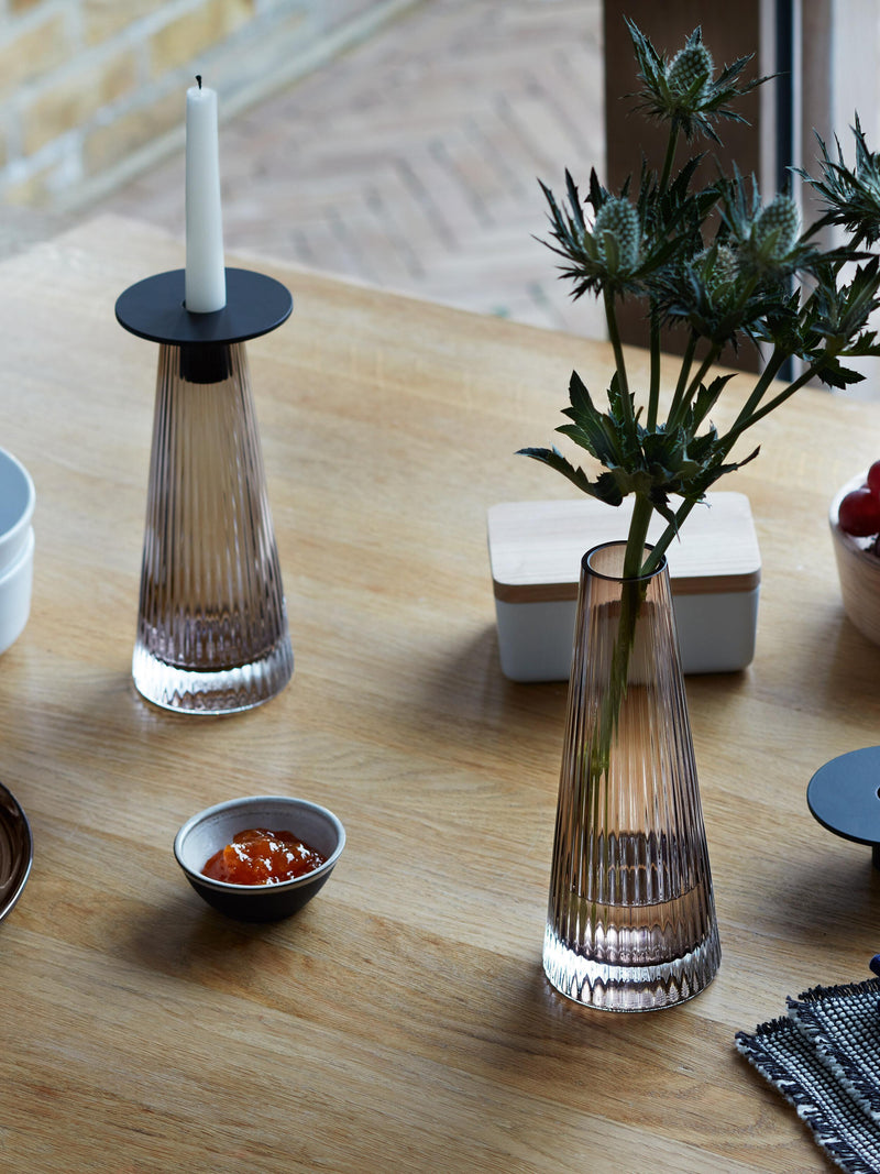 Beacon Candleholder/Vase H8.75in