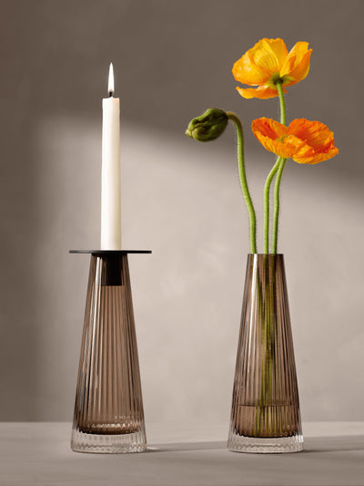 Beacon Candleholder/Vase H8.75in