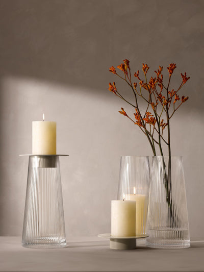 Beacon Lantern/Vase H11.75in