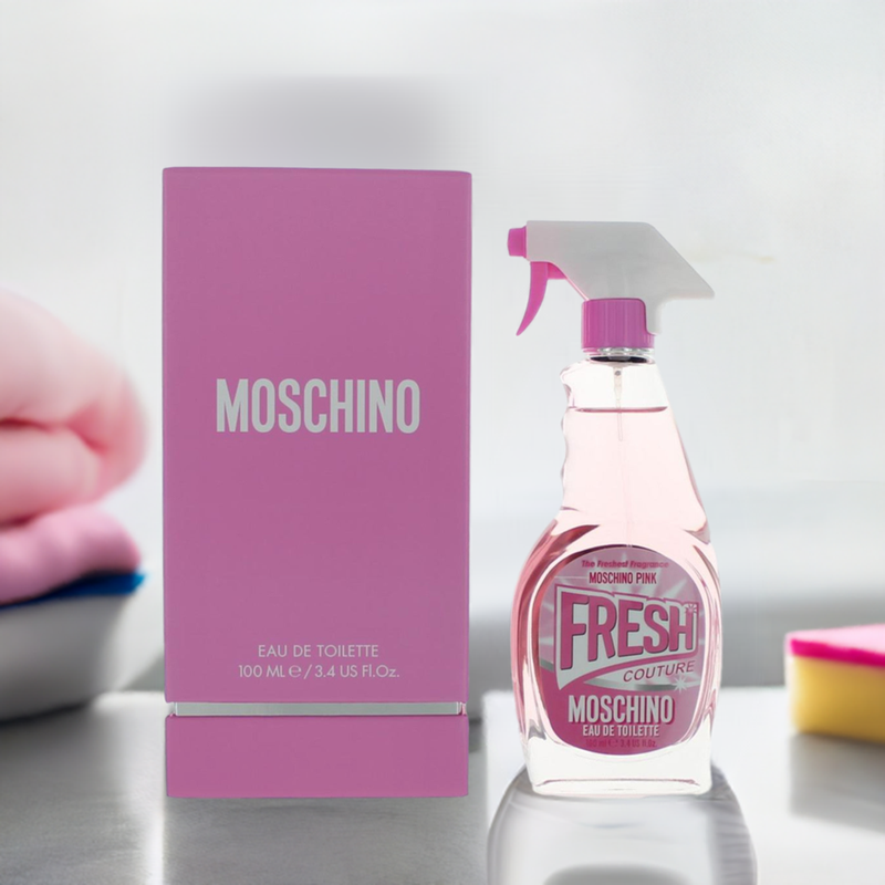 Moschino Pink Fresh Couture Perfume for Women - Eau de Toilette Spray 3.4 oz