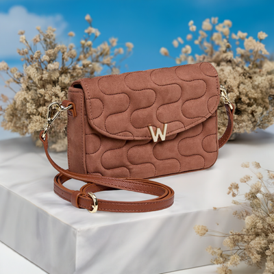 Mimi Swirl Cross Body Bag with Scarf