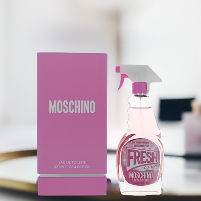 Moschino Pink Fresh Couture Perfume for Women - Eau de Toilette Spray 3.4 oz