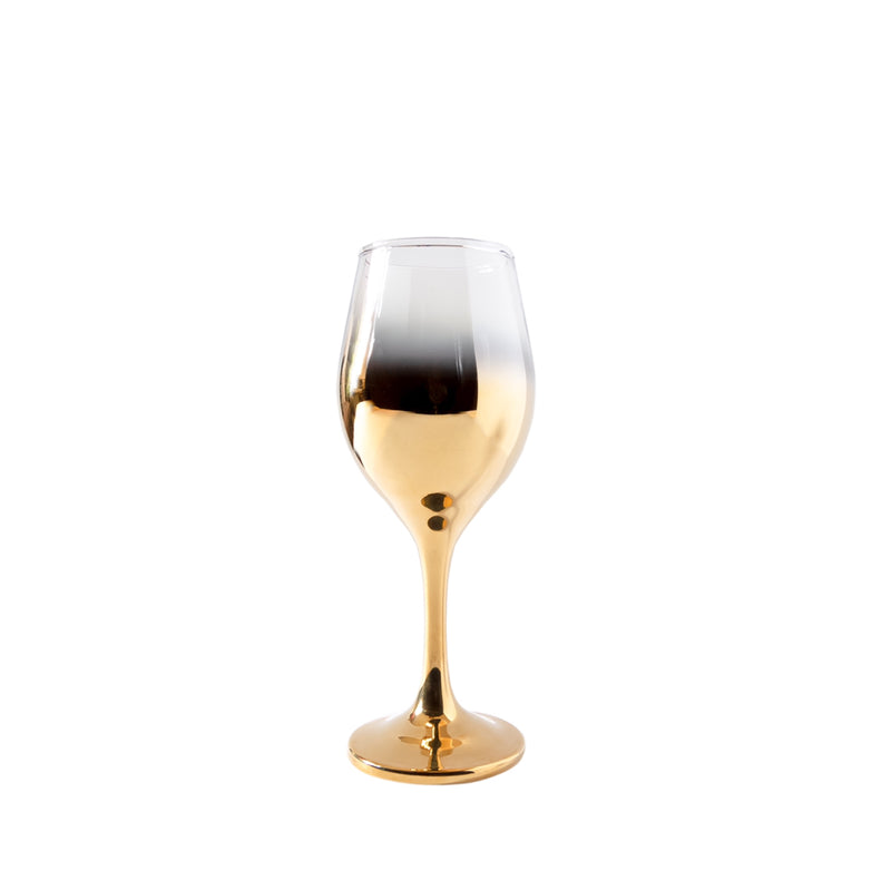 Vikko Decor - Ombre Gold, Gradual, Water Glass, 14 Oz