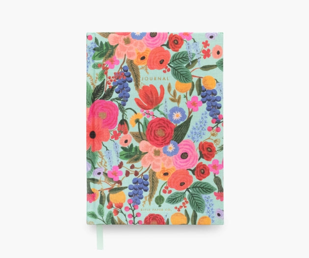 GARDEN PARTY Fabric Journal