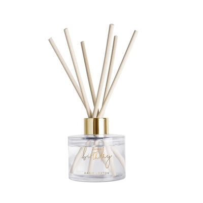 'Happy Birthday' Reed Diffuser Grapefruit And Pink Peony