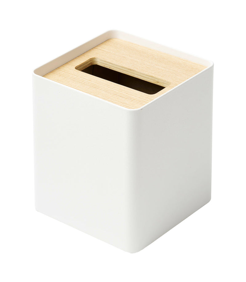 Rin Tissue Box Cover - Square - Steel