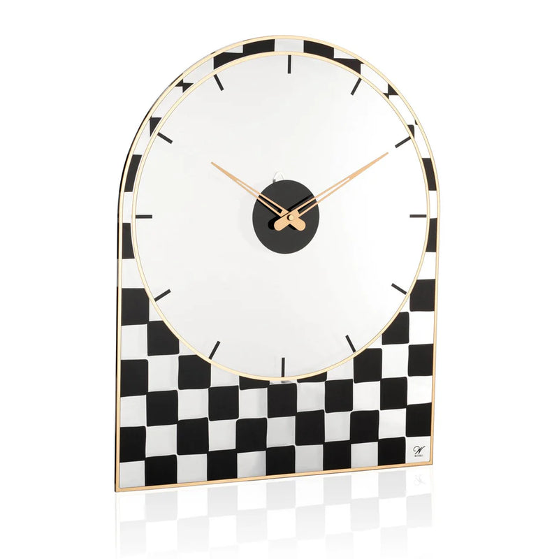 ONYX COLLECTION LUCITE CLOCK