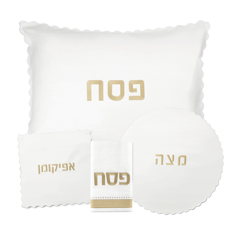 SCALLOPED EDGE PESACH SET