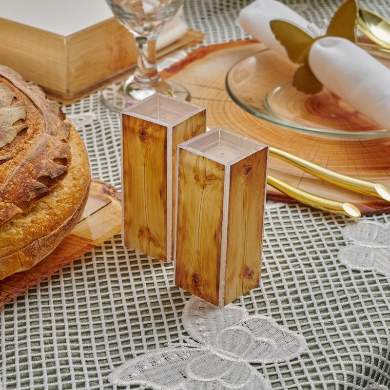 Wood Salt Shakers