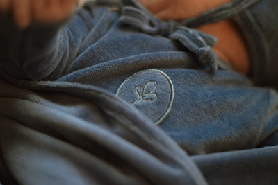 Emblem Velour Footie