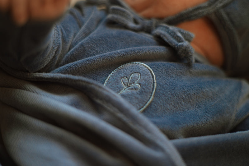 Emblem Velour Footie