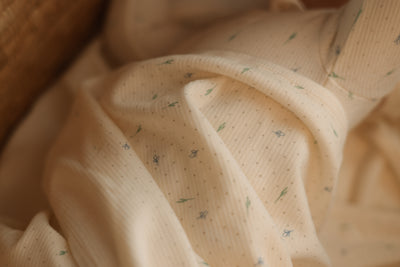 Ribbed - Leaf - Layette Set