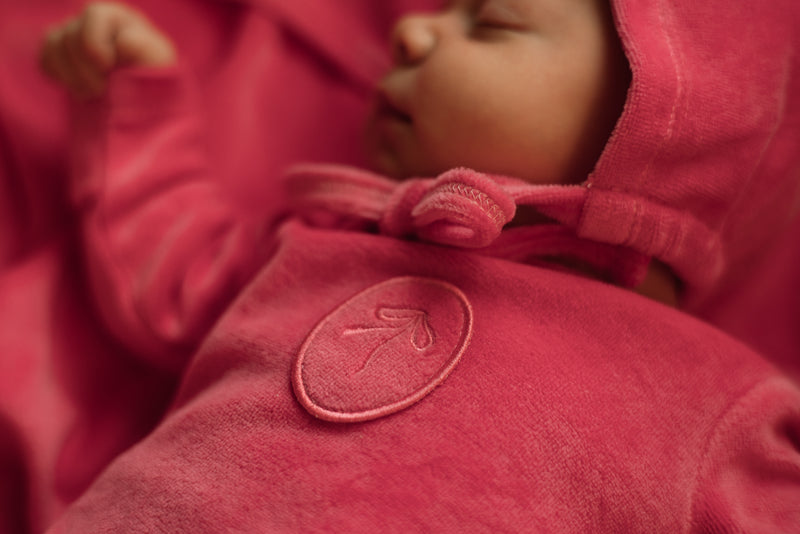 Emblem Velour Footie