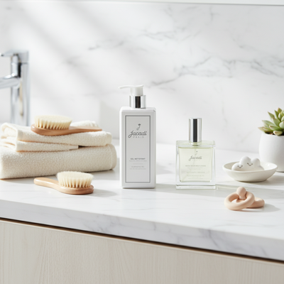 Baby skincare set - jacadi white