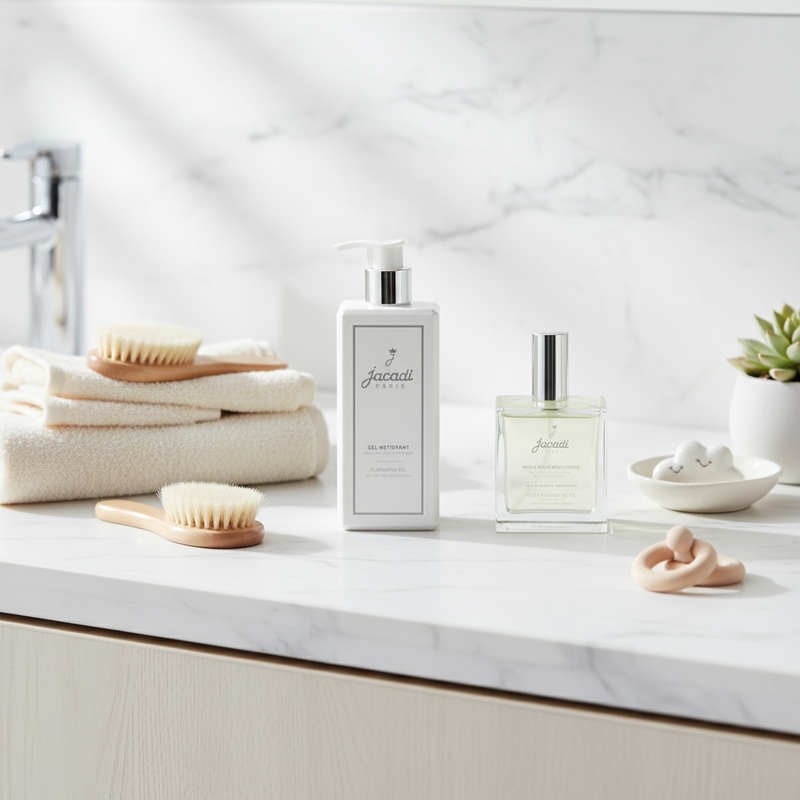 Baby skincare set - jacadi white