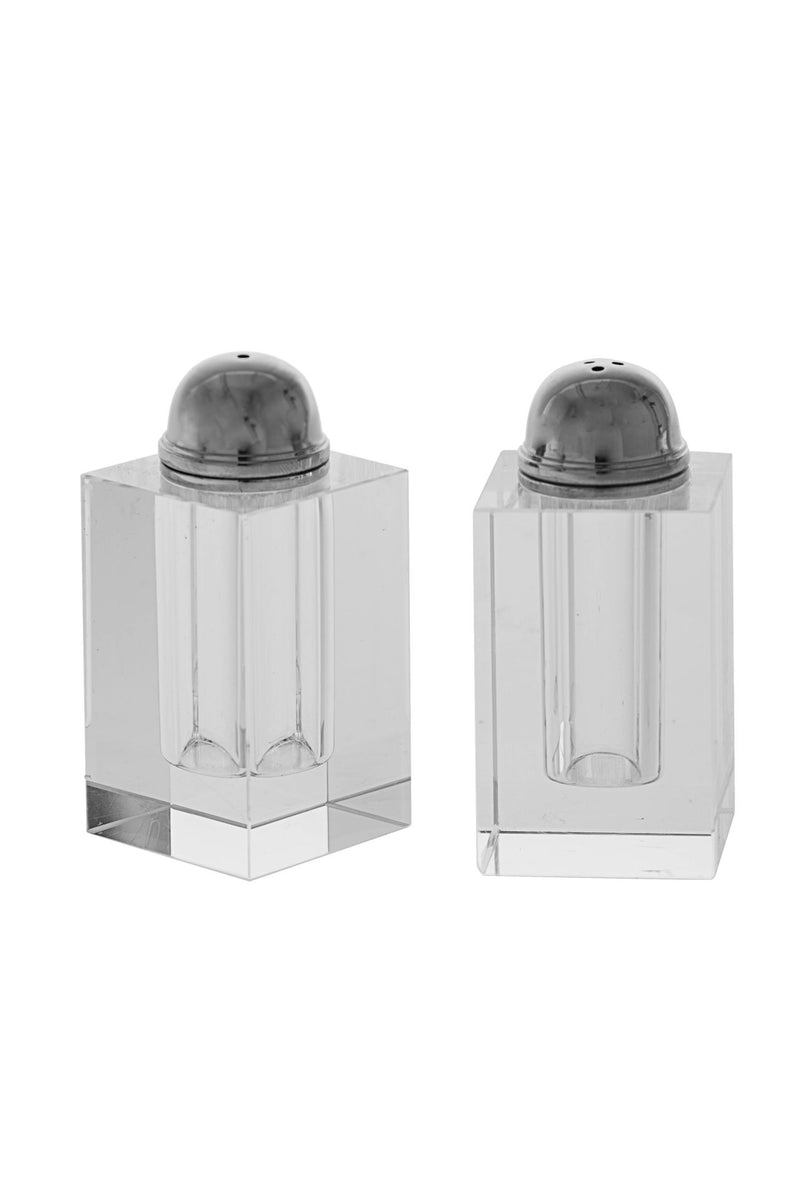 Crystal Salt and Pepper Shaker Set