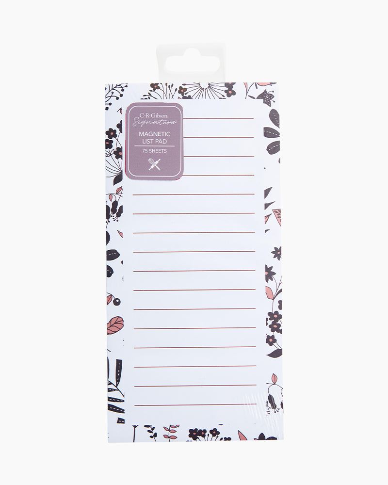 Night and Day Blush Floral Design List Pad